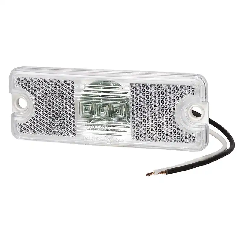 Narva 91804 10–30 Volt Model 18 L.E.D Front End Outline Marker Lamp (White) Direct From Manufacturer