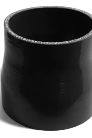 SAAS Straight 4 Ply Silicone Reducer 89mm x 102mm x 102mm Black - SSH89102102 Discount