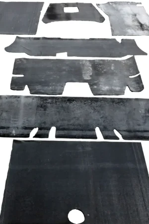 Markdown Insulation Sound Deadener Kit for 1965-1968 Ford Mustang Coupe Front Rear Grey