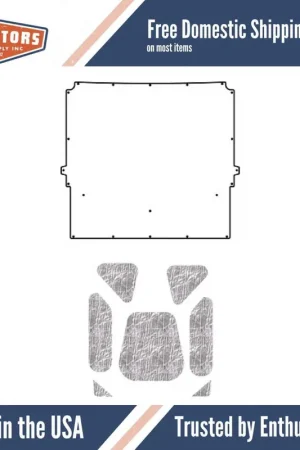 Limited Edition Hood Insulation Pad Heat Shield for 1967 Chevrolet A-Body & El Camino - Smooth