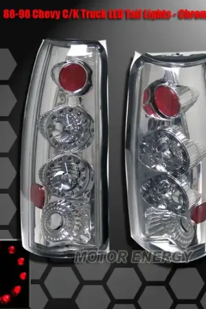 Genuine Chrome Twin LED Taillights