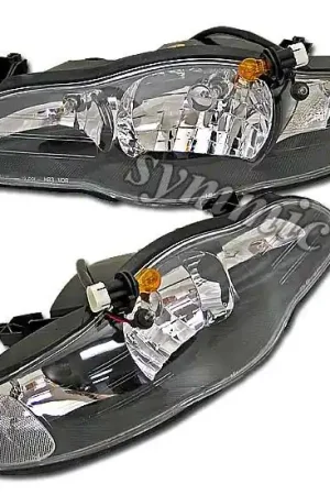 Black Euro Headlights Modern