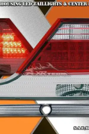 Bulk Order Red Clear LED Taillights