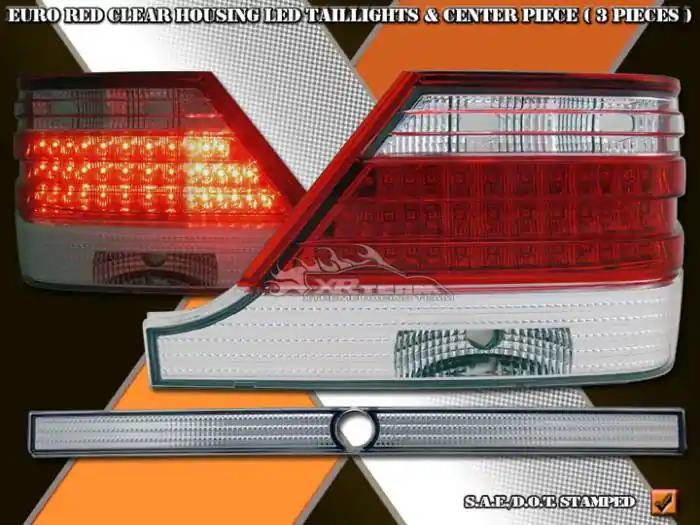 Bulk Order Red Clear LED Taillights