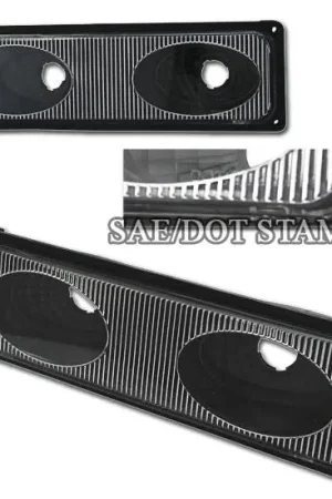 Editor’s Pick Black Clear Bumper Lights