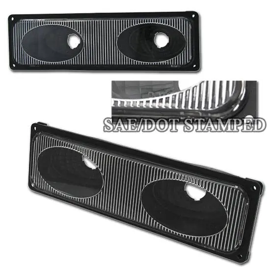 Editor’s Pick Black Clear Bumper Lights
