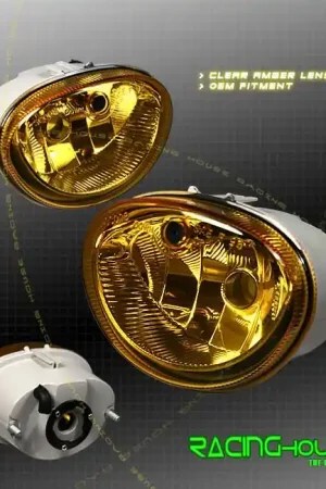 Amber Fog Lights Handmade