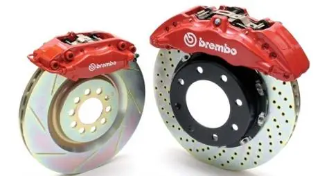 Cadillac Escalade Brembo Gran Turismo Brake Kit with 4 Piston 355x32 Disc & 2-Piece Rotor - Front - 1Bx.8031A Flash Sale