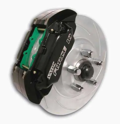 Reduced Price SSBC Disc Brake Kit with Force 10 Extreme 4-Piston Aluminum Calipers & 13 Inch Rotors - Front - A112-6