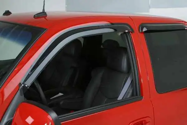 Bargain Wade Smoke Slim Wind Deflector 2PC - 88462