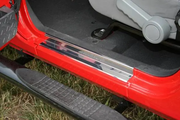 Rugged Ridge Entry Guard - Stainless Steel - Front - 11119-04 Trusted Brand