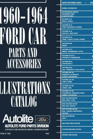 Secure Checkout Parts Catalog for 1960-1964 Ford Car 3 Vol Set