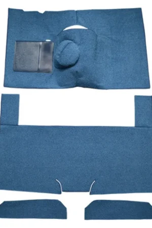 Markdown Carpet for 60-65 Ford Ranchero 4spd Bench Seat 6 Cylinder Cut & Sewn Loop