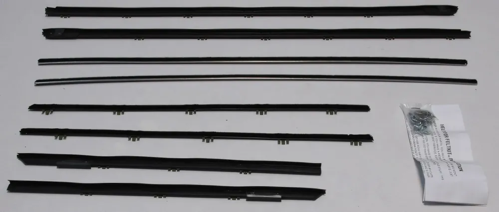 Window Sweeps for 1965 Oldsmobile Cutlass 442 2 Door Convertible OEM USA Made Worldwide Shipping