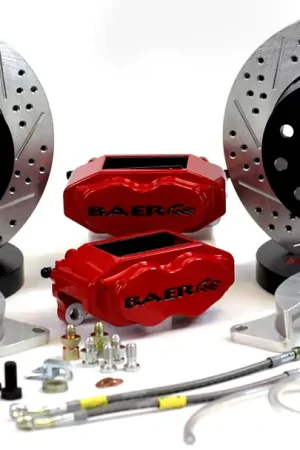 Baer Brakes 4262690S-1 Baer Brakes 11" SS4+ Rear Brake Kit, Silver, Slot Big Sale