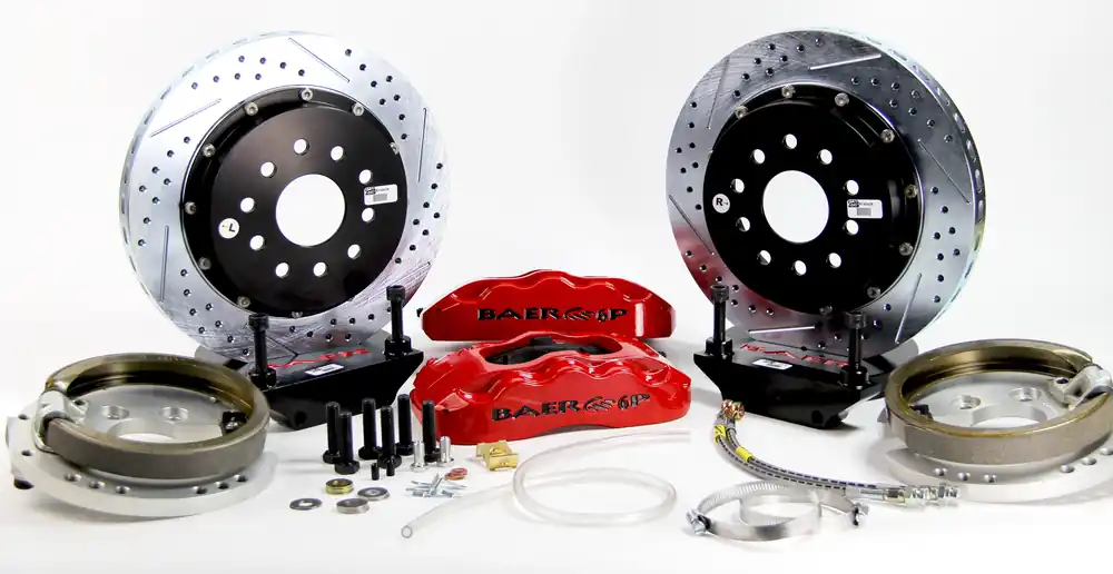 Trusted Brand Baer Brakes 4262150S Baer Brakes 14" Pro+ Rear Brake Kit, Silver, SDZ
