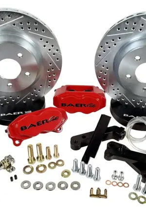Bulk Order Baer Brakes 4261418GB-1X Baer Brakes 13" SS4 Front Brake Kit, Grabber Blue, Slot, Std. Studs