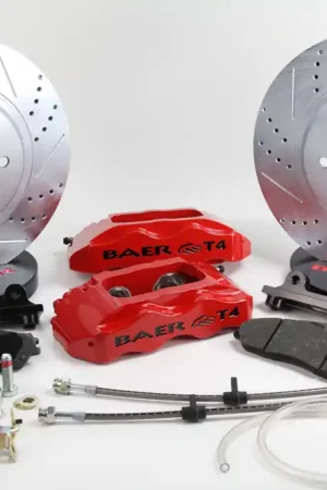 Bulk Order Baer Brakes 4301412B Baer Brakes 13" Track4 Front Brake Kit, Black, SDZ