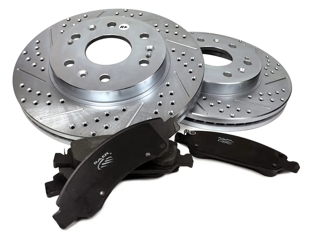 Baer Brakes 55174-1404 Baer Brakes Claw Rotor and Pad Combo Kit, Front Modern