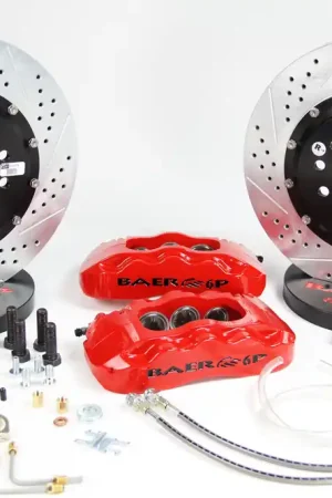 Baer Brakes 4392002R Baer Brakes 14" Pro+ Rear Brake Kit - Red Affordable
