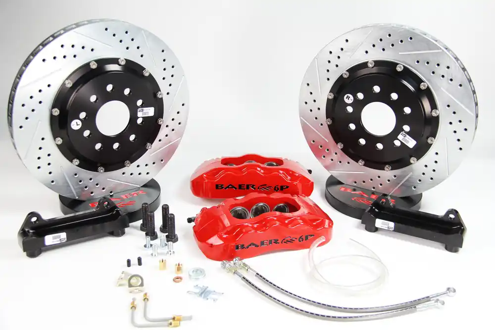 Baer Brakes 4392002R Baer Brakes 14" Pro+ Rear Brake Kit - Red Affordable