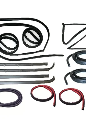 Window Sweeps Channel Door Seal Kit LH, RH for 1980-1986 Ford Vehicles Get Yours
