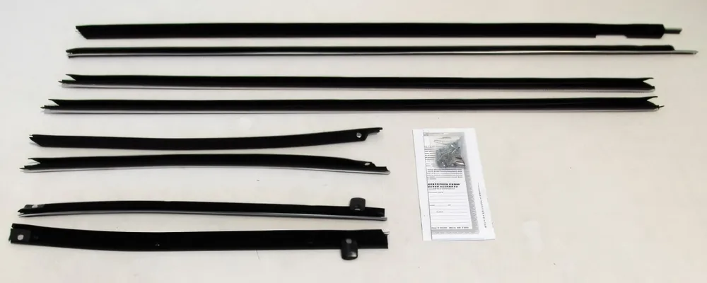 Window Sweeps Felt Kit for Chevrolet Impala 1969-1970 Hardtop Authentic 8pcs Buy Online