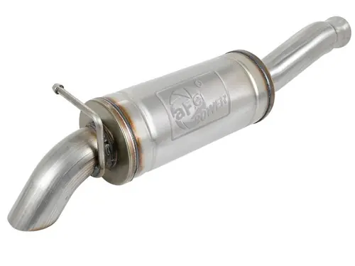 Markdown aFe Rock Basher 2.5in 409SS Cat-Back Exhaust System 2018-2025 Jeep Wrangler (JL) V6 3.6L - 49-48074