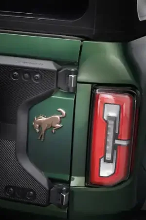 Best Choice Ford Racing 2021-2024 Bronco Rear Emblem Overlay - Bronze