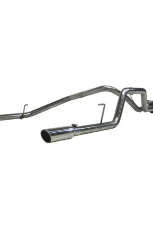 Genuine MBRP 2004-2015 Nissan Titan 5.6L, EC/CC - excludes CC long box 2 1/2inch Cat Back Dual Split Rear T409 #S5402409