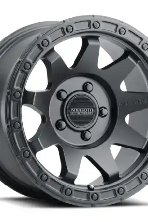 Flash Sale Method Race Wheels | MR317 | MATTE BLACK | 18x9 | 3 Offset | 5.1 Backspacing | 6x5.5 (6x139.7) | MR31789060503