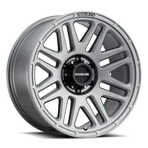Raceline 944GS Outlander 17x9in / 8x180 BP / 18mm Offset / 124.2mm Bore - Greystone Wheel Holiday Sale