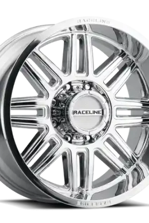 Raceline 948C Split 18x9in / 8x170 BP / -12mm Offset / 125.2mm Bore - Chrome Wheel Next Day Delivery