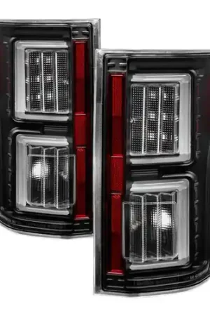 Flash Sale Spyder Ford F150 15-17 Light Bar LED Tail Lights (Not Compatible w/ Rear Blind Spot) - Black