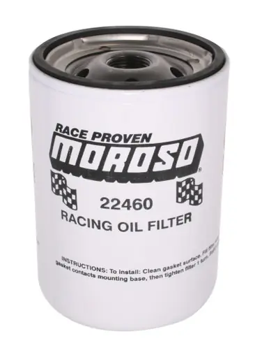 Moroso Chevrolet 13/16in Thread 5-1/4in Tall Oil Filter - Racing - 22460 Must Have