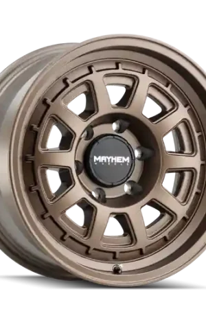 Mayhem 8303 Voyager 17x8 / 5x100 BP / 38mm Offset / 56.1mm Hub Dark Bronze Wheel Handmade
