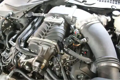 Today Only J&L 11-17 Ford Mustang GT (w/Roush/VMP Supercharger) Driver Side Oil Separator 3.0 - Black Anodized - 3020D-B