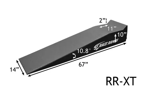 Race Ramps 67" Car Service Ramps XT 10.8 Degree Angle (Set of 2) RR-XT Secure Checkout