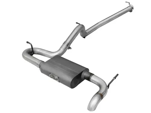 aFe Scorpion Exhaust System Cat Back 2.5in Aluminized Hi-Tuck 07-18 Jeep Wrangler JK V6 3.6/3.8L - 49-08043 Latest