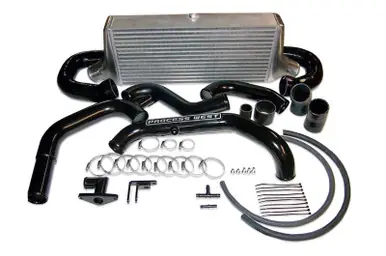 Hot Deal Process West Front Mount Intercooler For 2008-14 Subaru STI (Silver Finish)