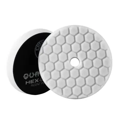 Free Returns Chemical Guys Hex-Logic Quantum Light-Medium Polishing Pad - White - 6.5in (P12)
