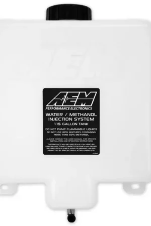 Affordable AEM 1.15 Gallon Tank Kit W/Anti-Starvation Chamber, Fluid Level Sensor