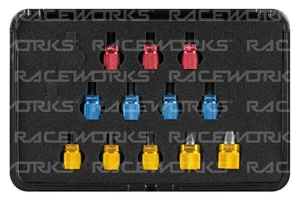 Secure Checkout Raceworks Metric Thread Indentification Kit - 12 Piece