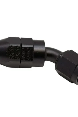 Deatschwerks 6AN Female Swivel 45-Degree Hose End PTFE Anodized Matte Black Brand New
