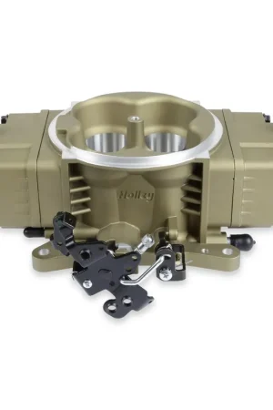 Holley EFI Terminator X Stealth 4150 Secondary Throttle Body - Gold Secondary Service Throttle Body - 4 Injectors Fresh Stock