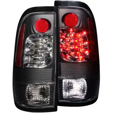 ANZO 1997-2003 Ford F-150 LED Taillights Black - 311027 Original