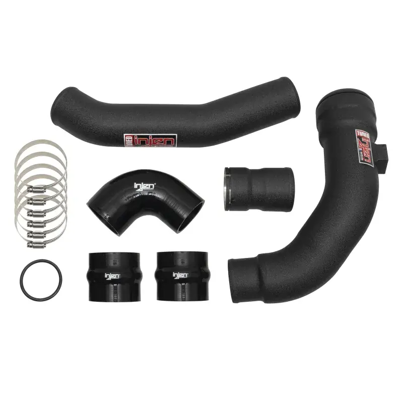 Bargain Injen Injen 17-22 Ford F250/F/350/F-450/F-550 V8-6.7L Turbo Diesel Wrinkle Black Intercooler Piping Kit
