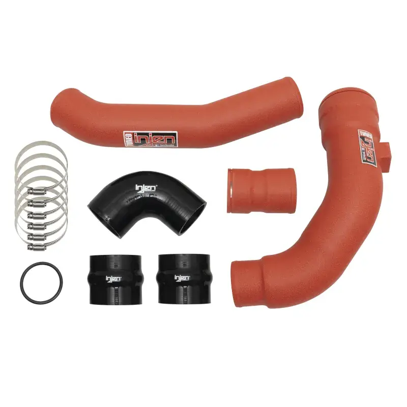 Injen Injen 17-22 Ford F250/F/350/F-450/F-550 V8-6.7L Turbo Diesel Wrinkle Red Intercooler Piping Kit Exclusive Offer