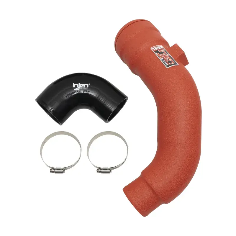 Trending Injen Injen 17-22 Ford F250/F/350/F-450/F-550 V8-6.7L Turbo Diesel Wrnkl Red Intercooler Cold Side Piping