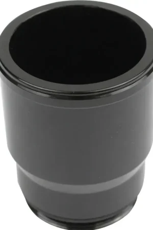 In Demand Proflow Inlet Fittings Aluminium 1.500in Hose to 1 3/16in Straight Cut Male Black Anodised